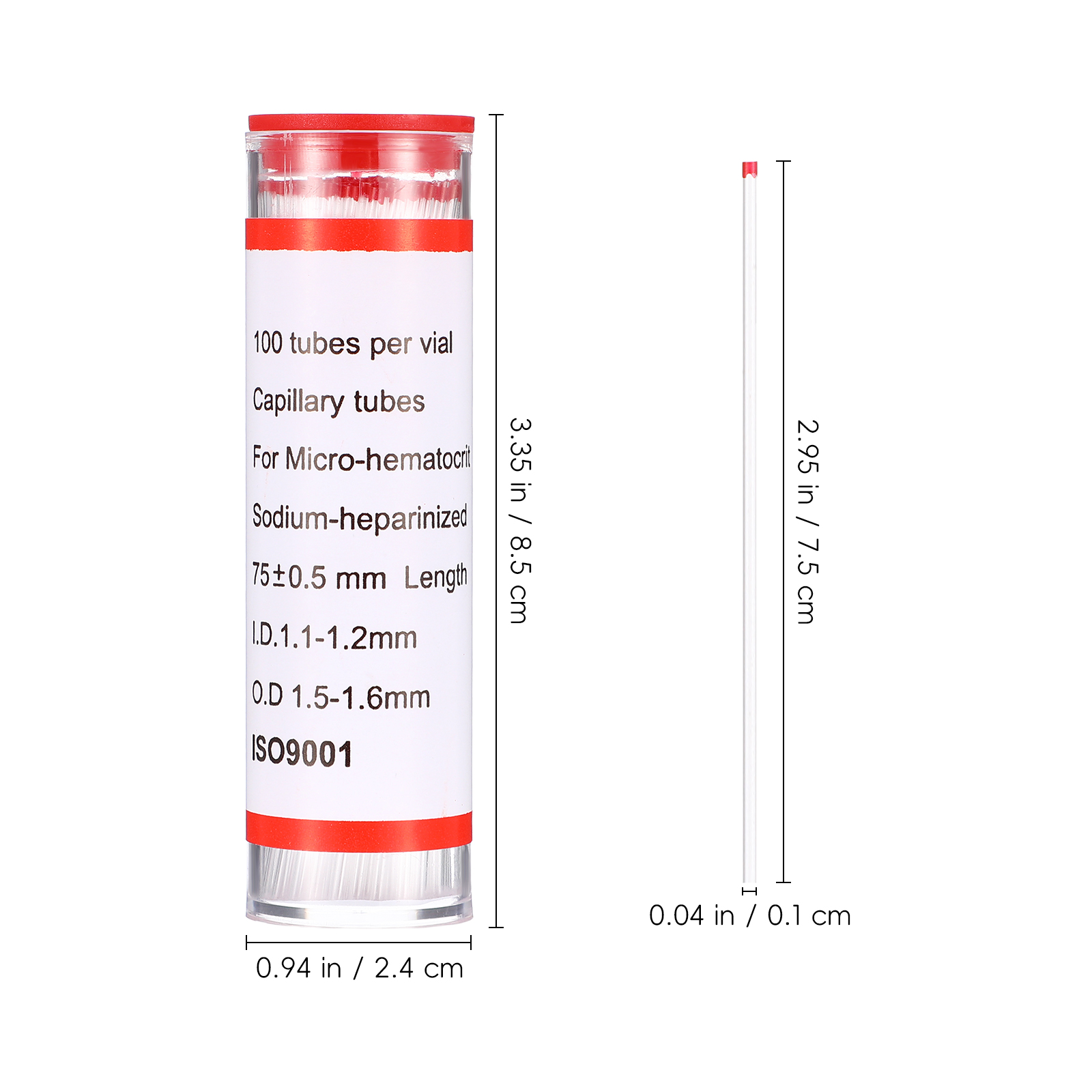 75mm Glass Capillary Tube Hema – Medical Lab Youtube Bewertung und Preis