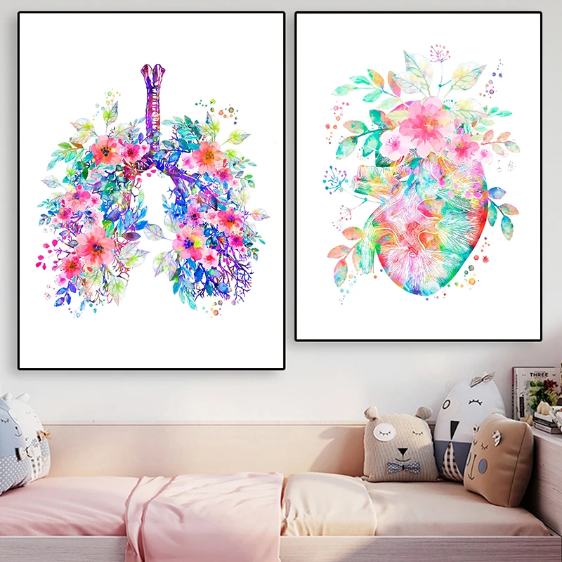 Anatomy Medical Poster Flower  – Medical Lab Pictures Bewertung und Preis