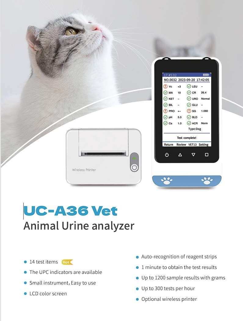 Portable Vet Urine Analyzer -  – Otoscope Ophthalmoscope Set Bewertung und Preis